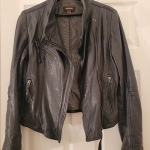 Danier Leather Moto Jacket - size Small - perfect condition